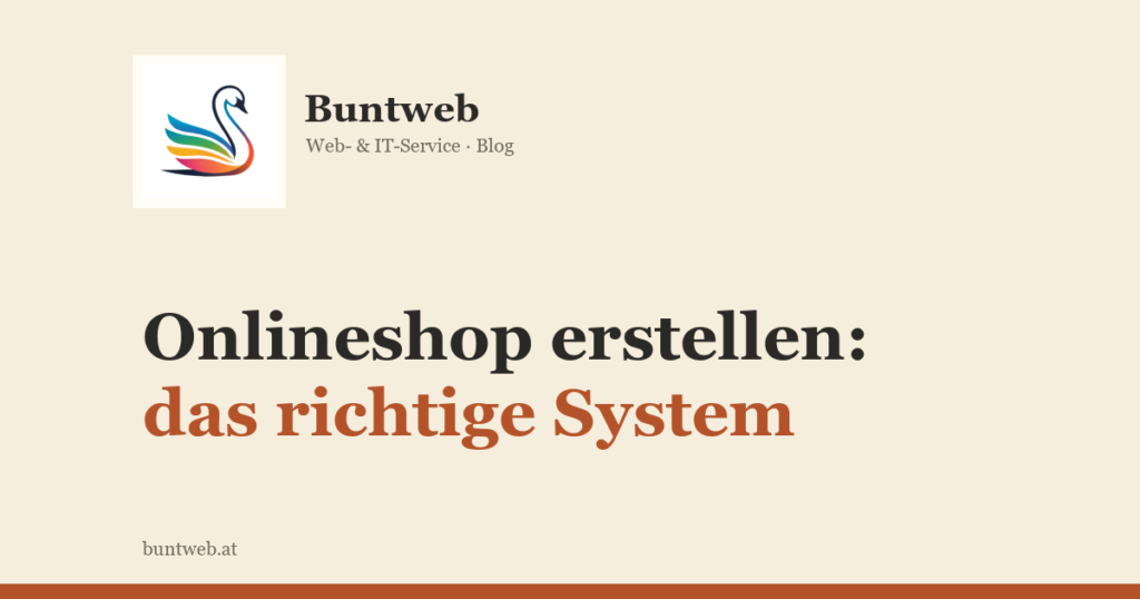 Blog-Cover: Onlineshop erstellen